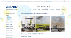 Desktop Screenshot of palnas.cz